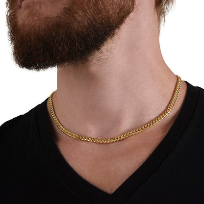 meaningful-gift-for-son-from-mom-cuban-link-chain-necklace 