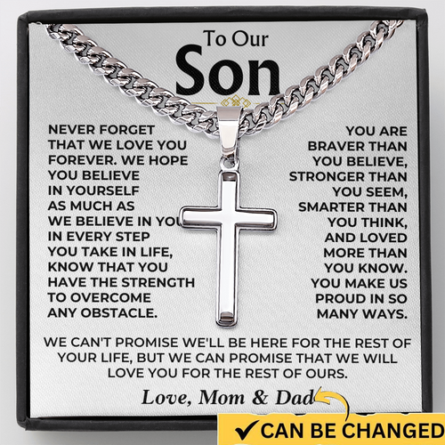 meaningful-gift-for-son-from-parents-faith-cross-necklace