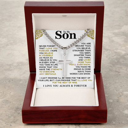 meaningful-son-necklace-with-cross-pendant 