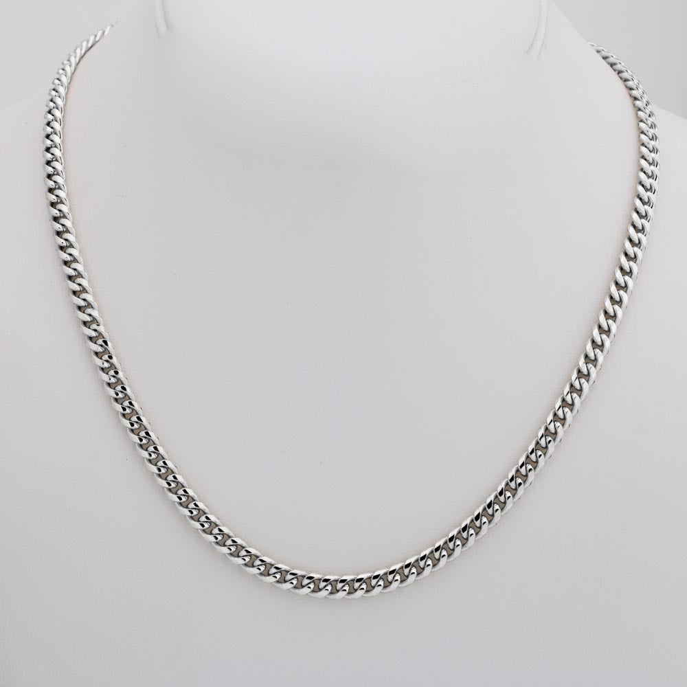 polished-stainless-steel-cuban-link-chain-for-son 