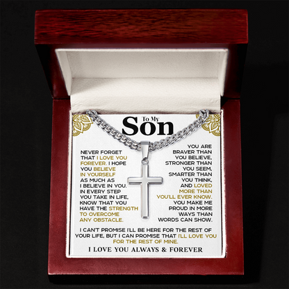 religious-gift-for-son-artisan-cross-necklace 