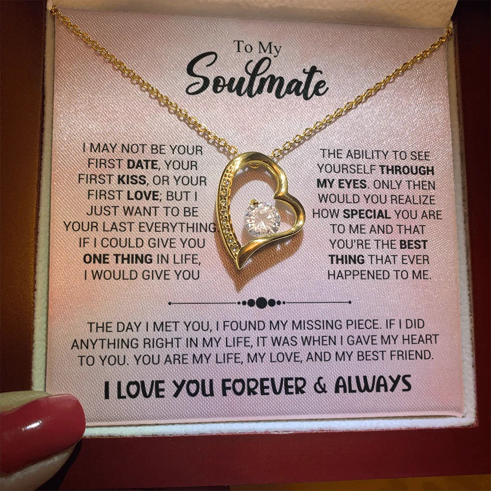 Soulmate Necklace – My Missing Piece, My Forever Love