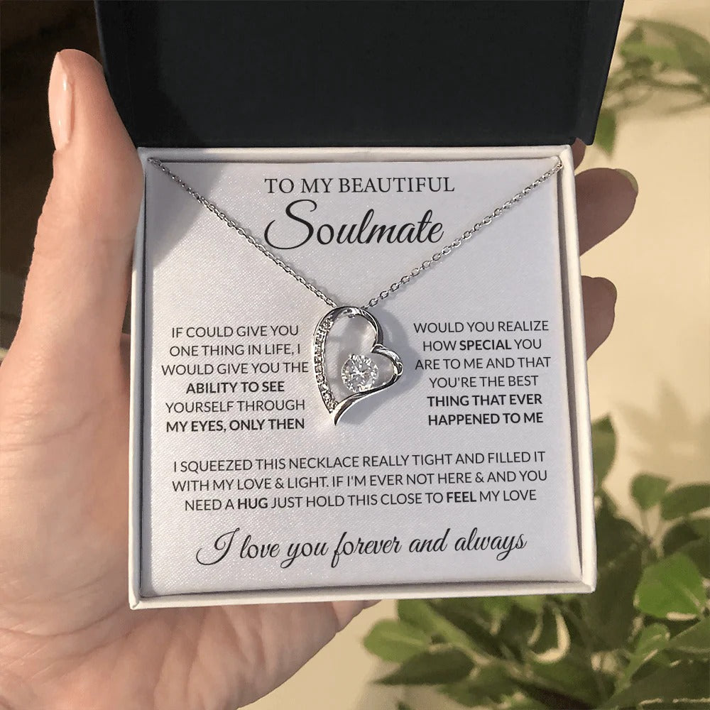 Soulmate Necklace – Hold My Love Close Forever