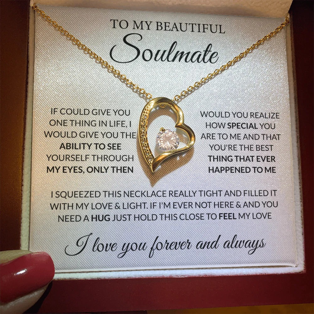 Soulmate Necklace – Hold My Love Close Forever