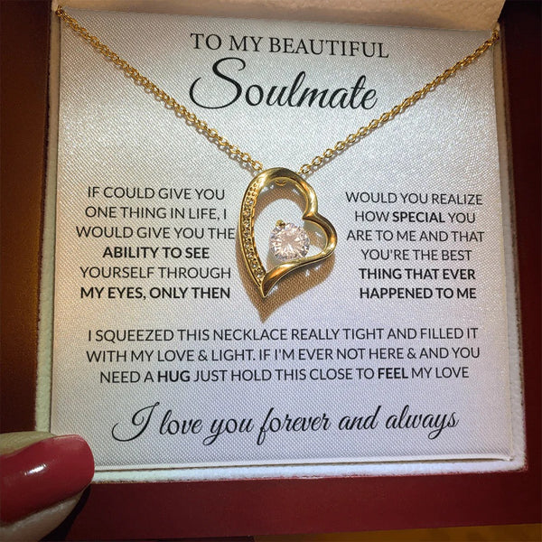 Soulmate Necklace – Hold My Love Close Forever