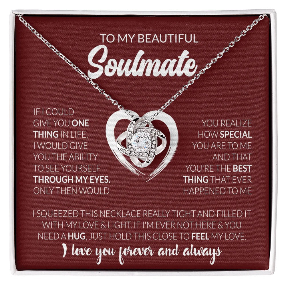 Soulmate Necklace – A Hug Filled With My Love