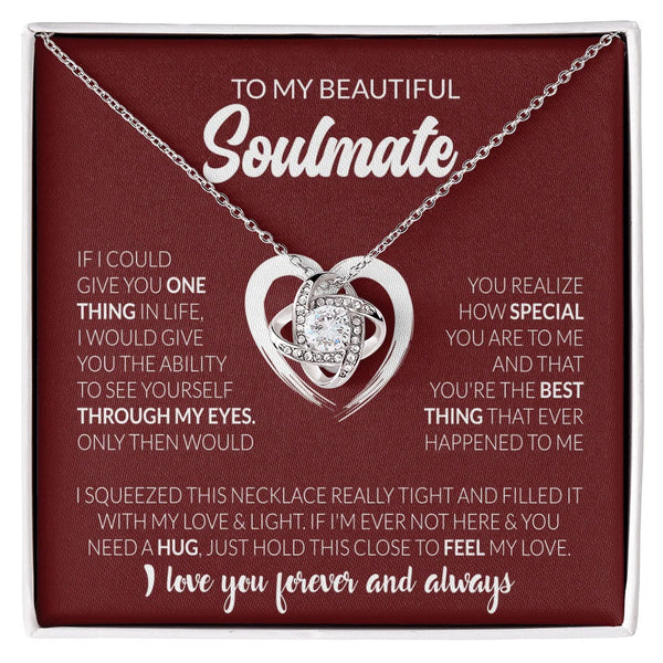 Soulmate Necklace – A Hug Filled With My Love
