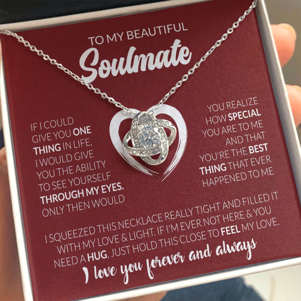 Soulmate Necklace – A Hug Filled With My Love