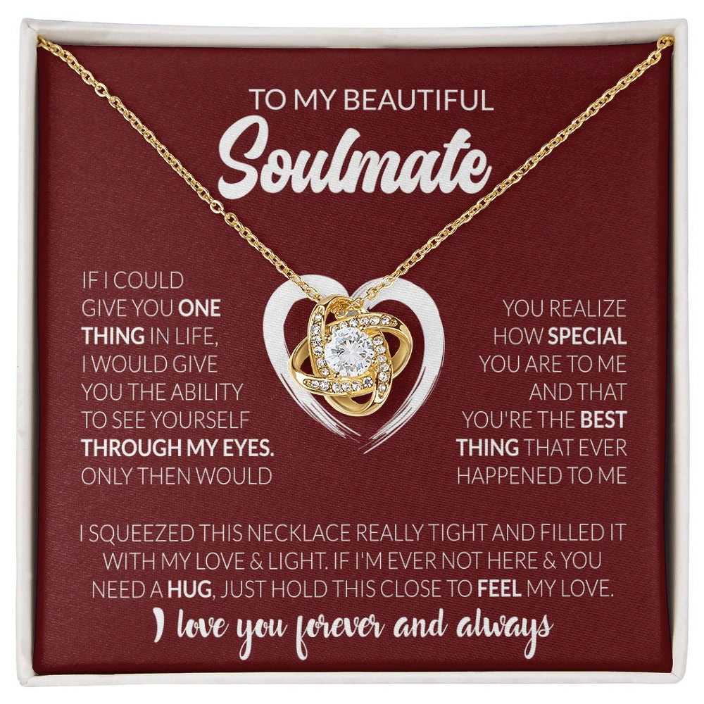 Soulmate Necklace – A Hug Filled With My Love