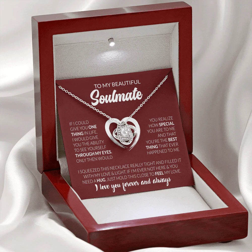 Soulmate Necklace – A Hug Filled With My Love
