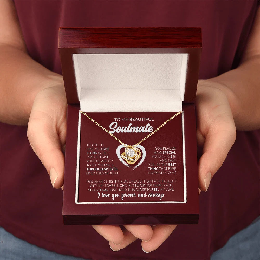 Soulmate Necklace – A Hug Filled With My Love
