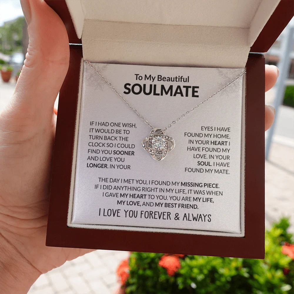 Soulmate Necklace – My Missing Piece, My Forever Love
