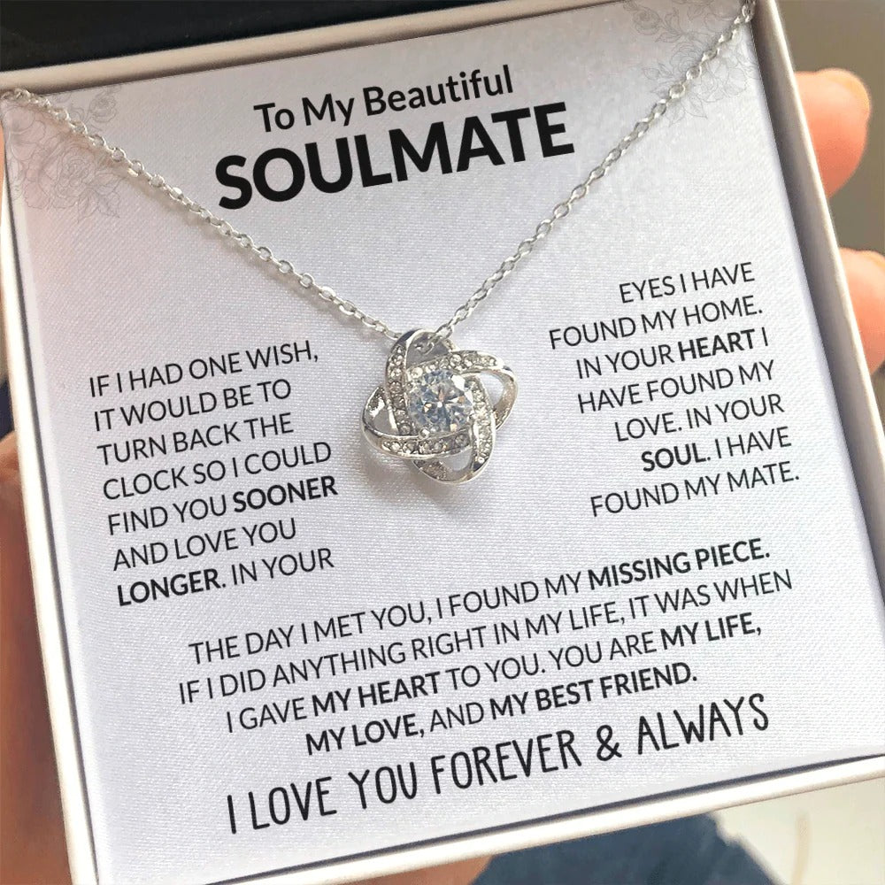 Soulmate Necklace – My Missing Piece, My Forever Love