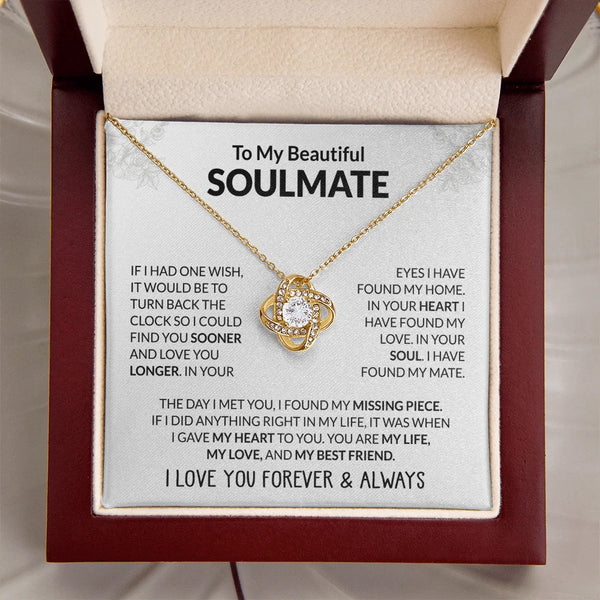 Soulmate Necklace – My Missing Piece, My Forever Love