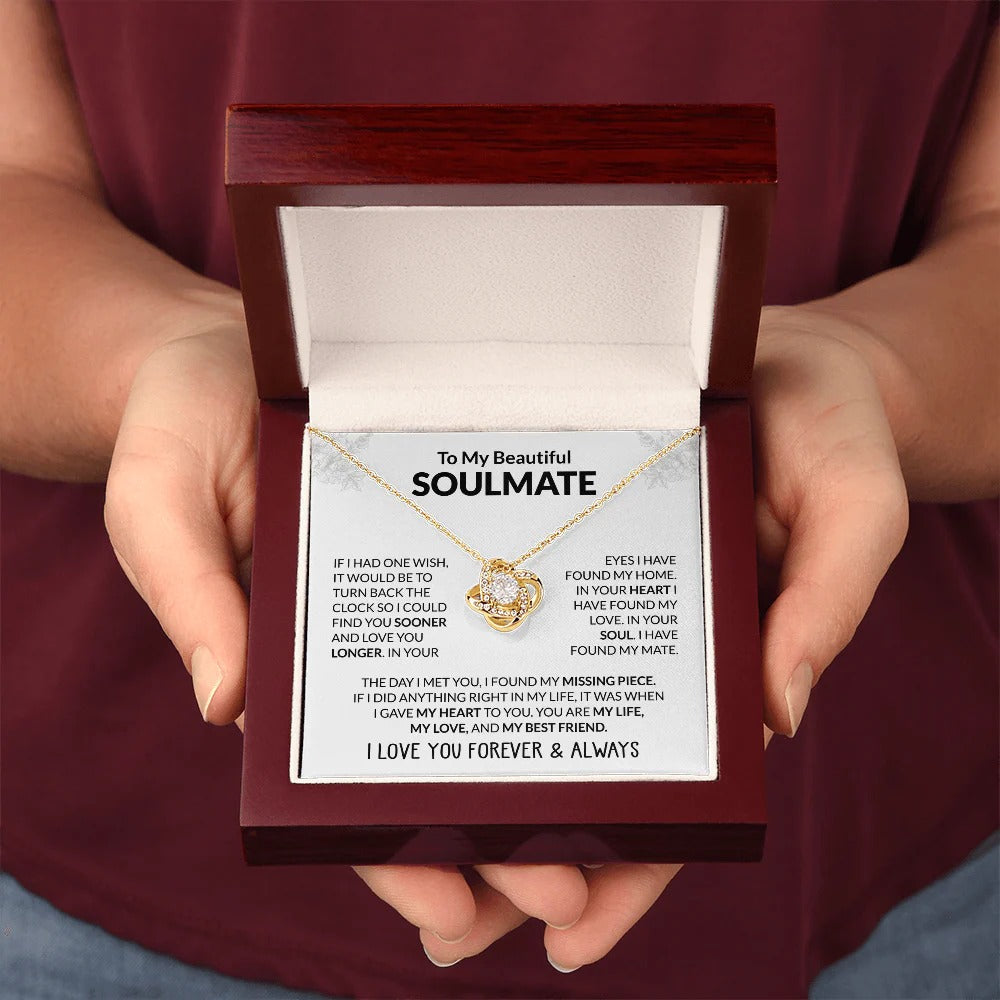 Soulmate Necklace – My Missing Piece, My Forever Love