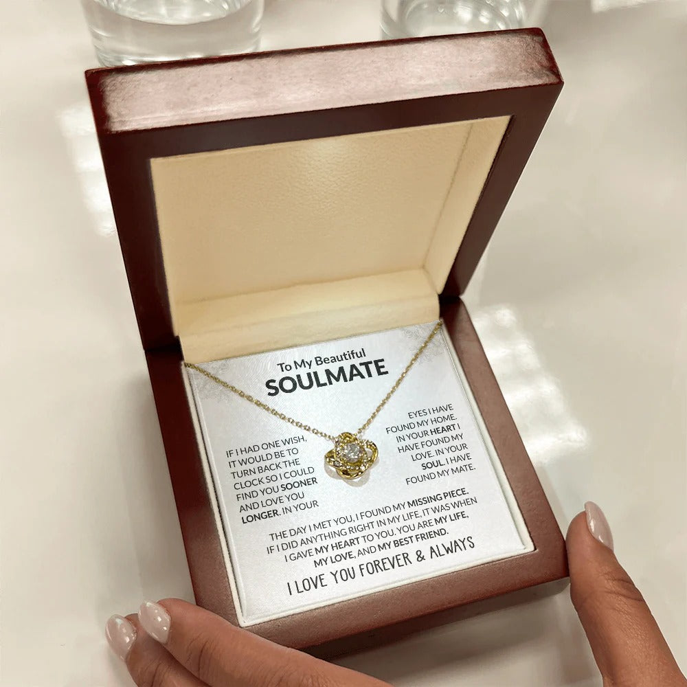 Soulmate Necklace – My Missing Piece, My Forever Love