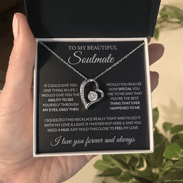 Soulmate Necklace – See Yourself Through My Eyes