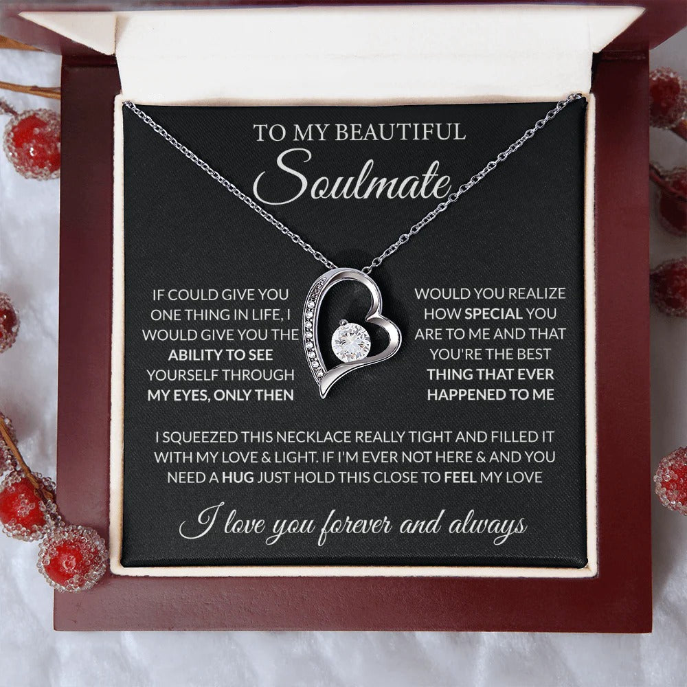 Soulmate Necklace – See Yourself Through My Eyes