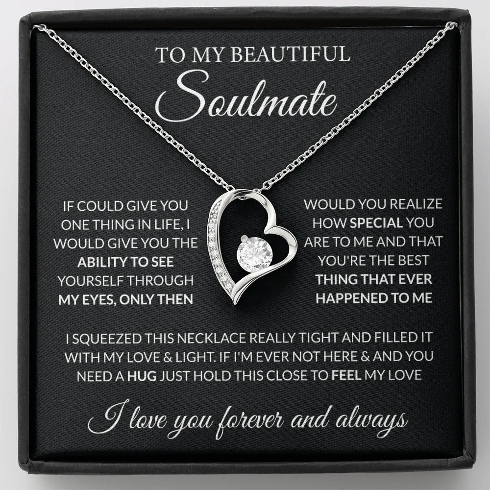 Soulmate Necklace – See Yourself Through My Eyes