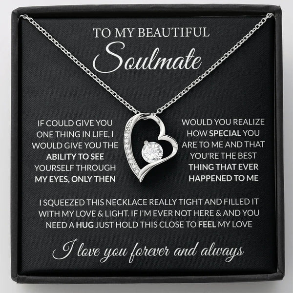 Soulmate Necklace – See Yourself Through My Eyes