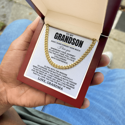 timeless-gift-for-grandson-from-grandma-cuban-chain 