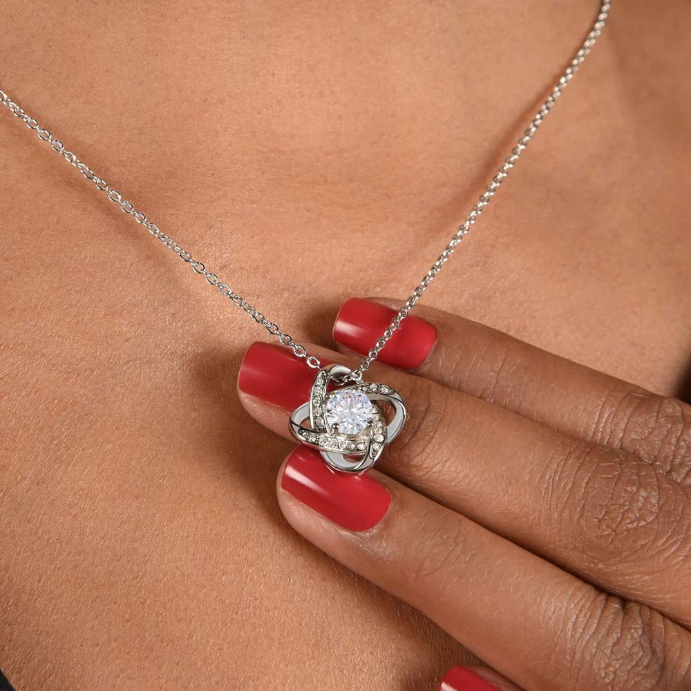 To My Mom – Daughter's Forever Love Necklace Gift