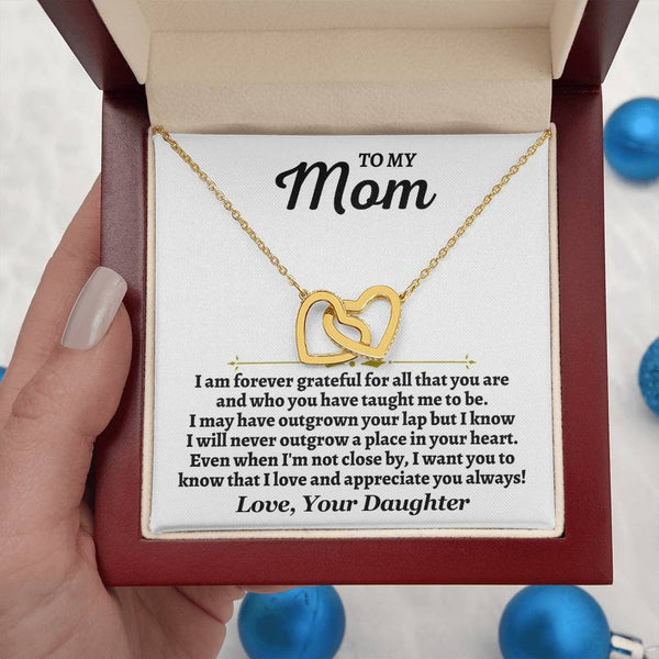 To My Mom Necklace – Heartfelt Gift of Love from Daughter