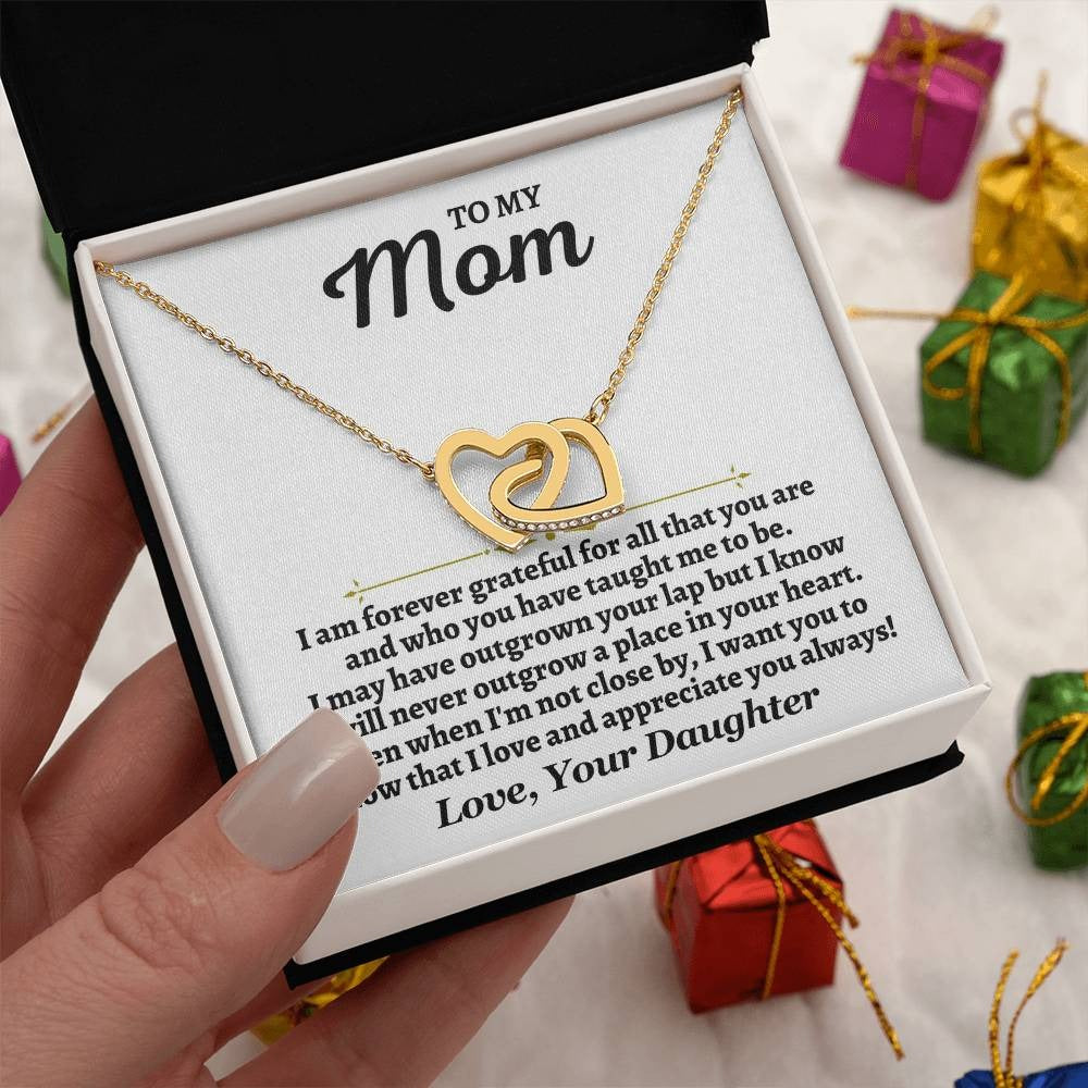 To My Mom Necklace – Heartfelt Gift of Love from Daughter
