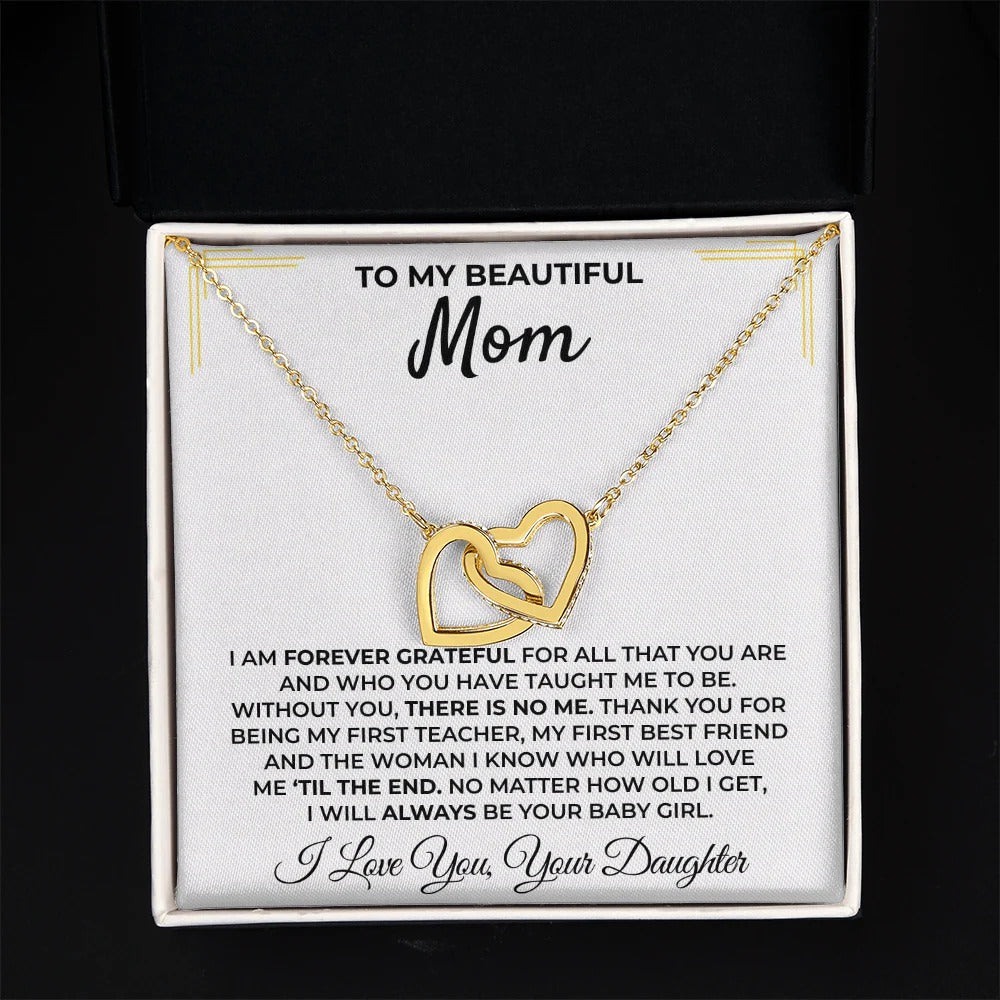 To My Mom Necklace – A Daughter's Love & Gratitude