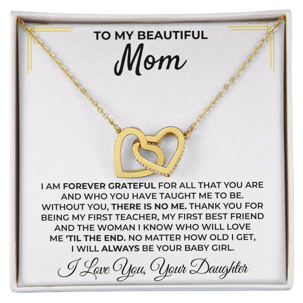 To My Mom Necklace – A Daughter's Love & Gratitude