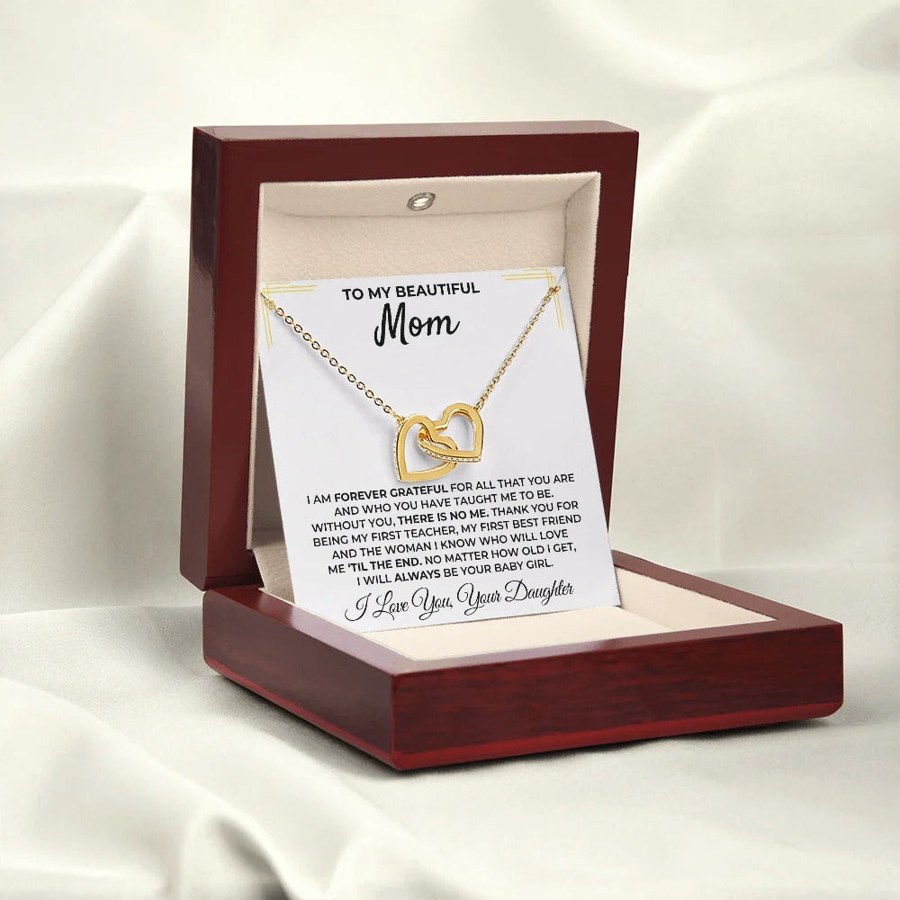 To My Mom Necklace – A Daughter's Love & Gratitude