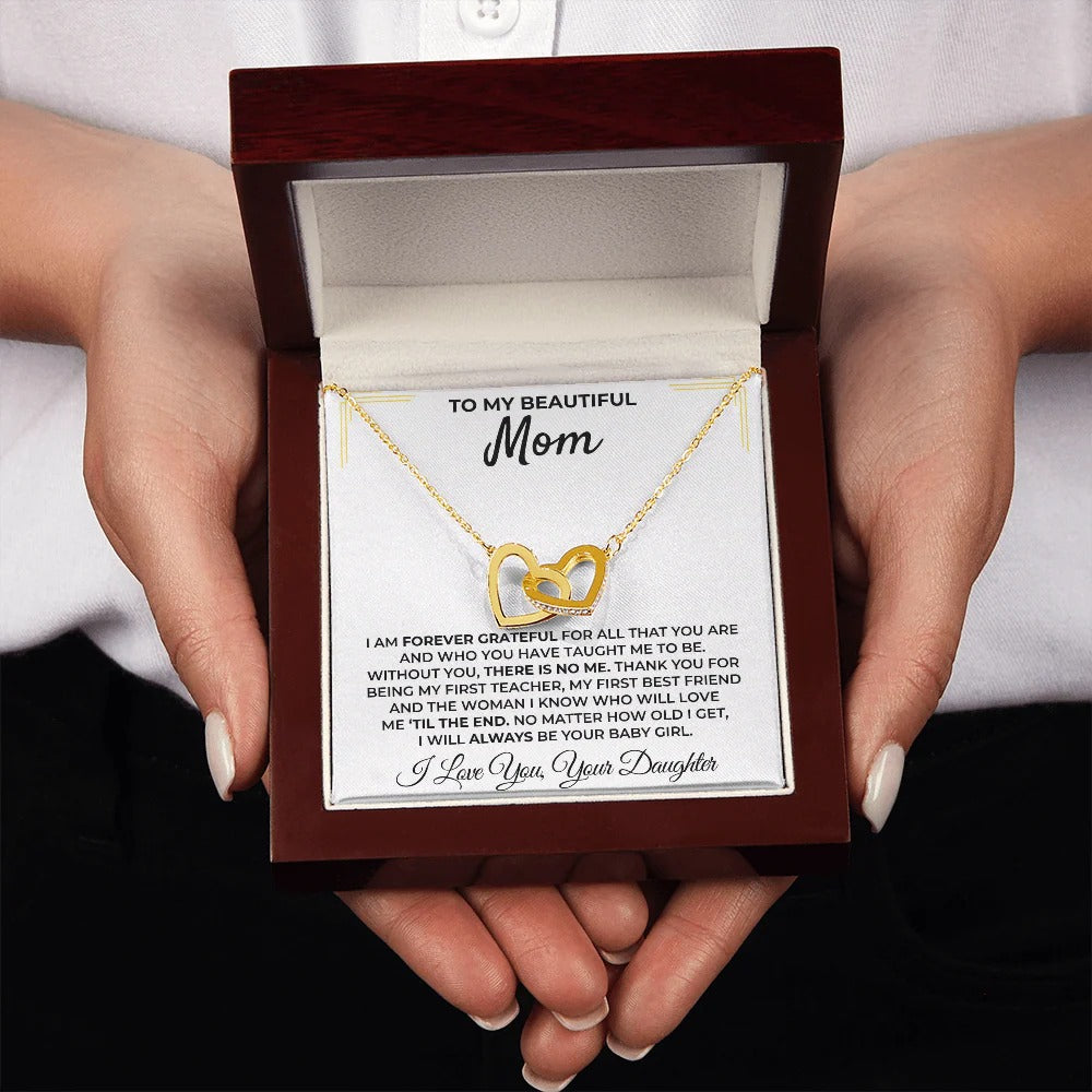 To My Mom Necklace – A Daughter's Love & Gratitude