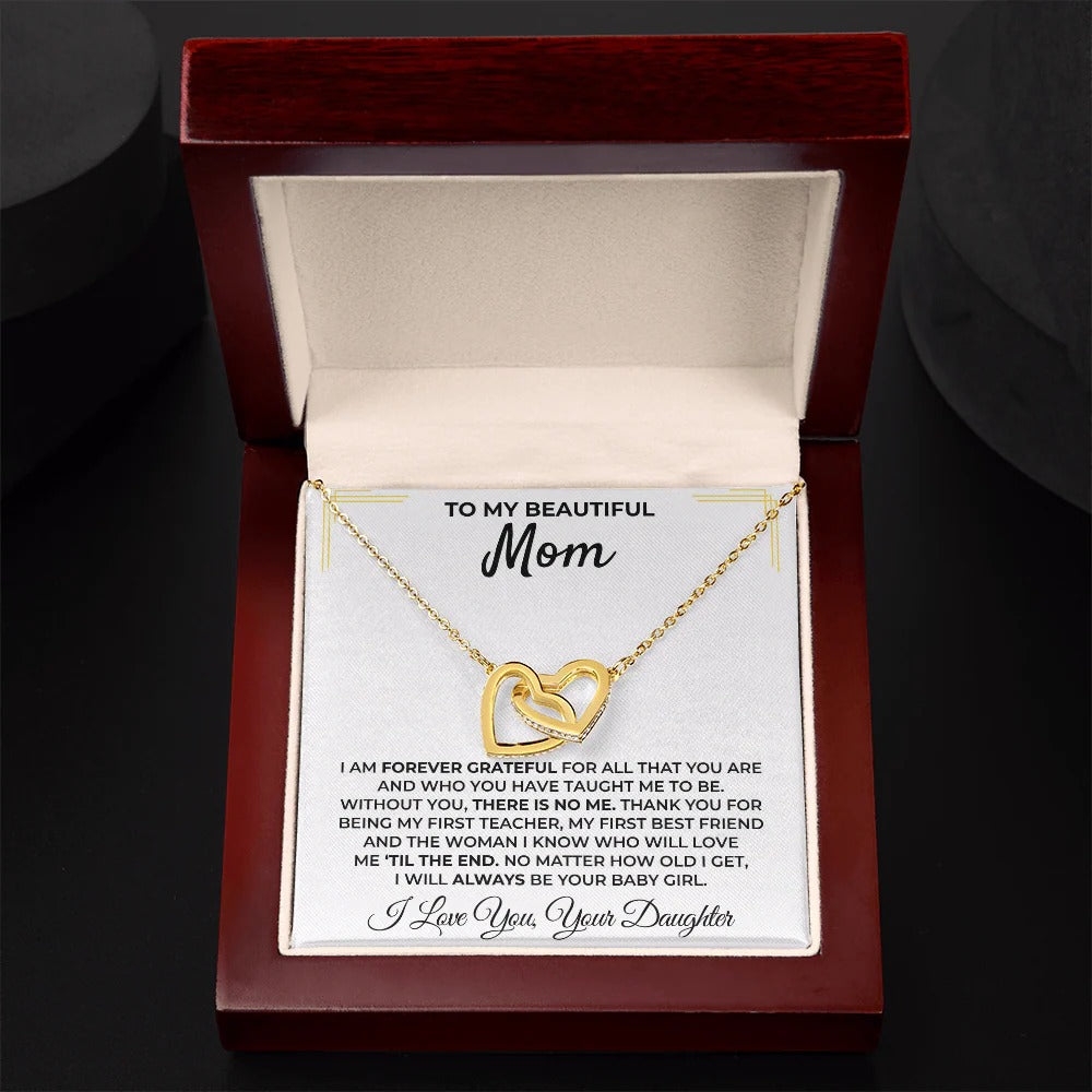 To My Mom Necklace – A Daughter's Love & Gratitude