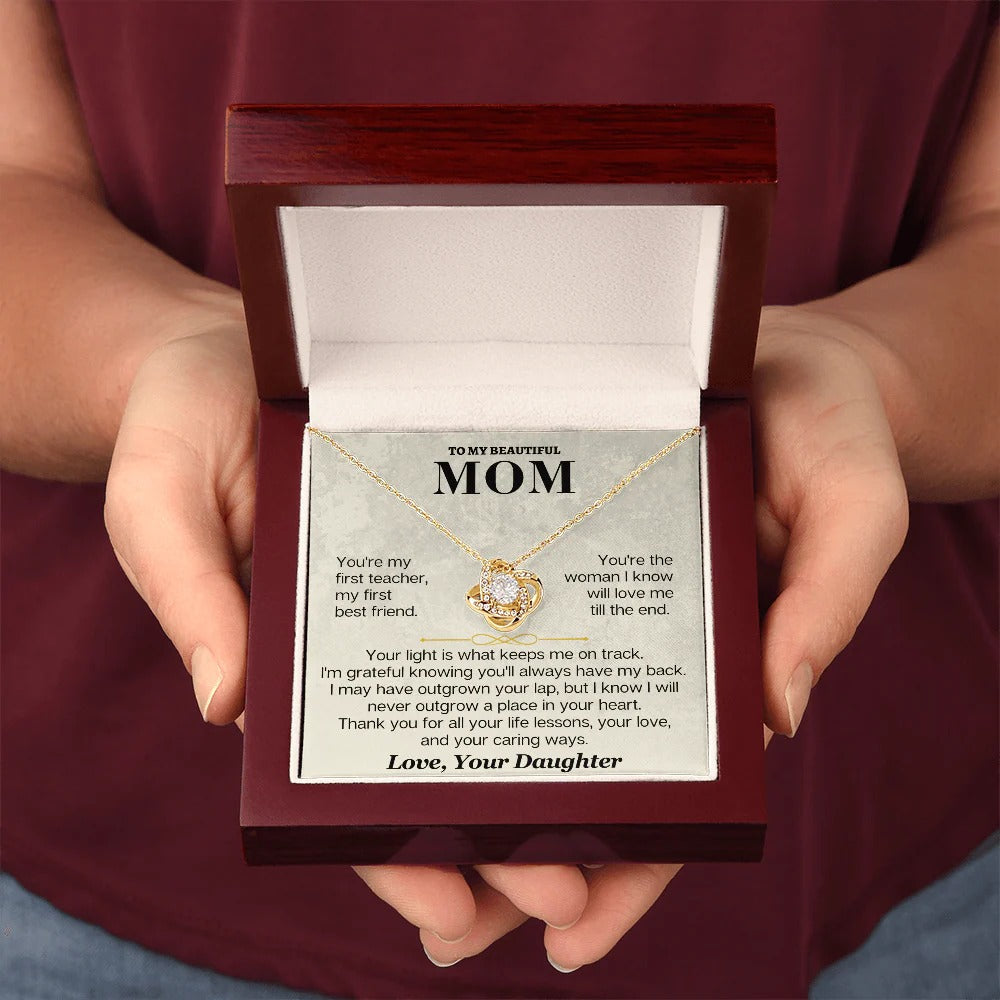 To My Mom – Necklace Gift of Love from Daughter