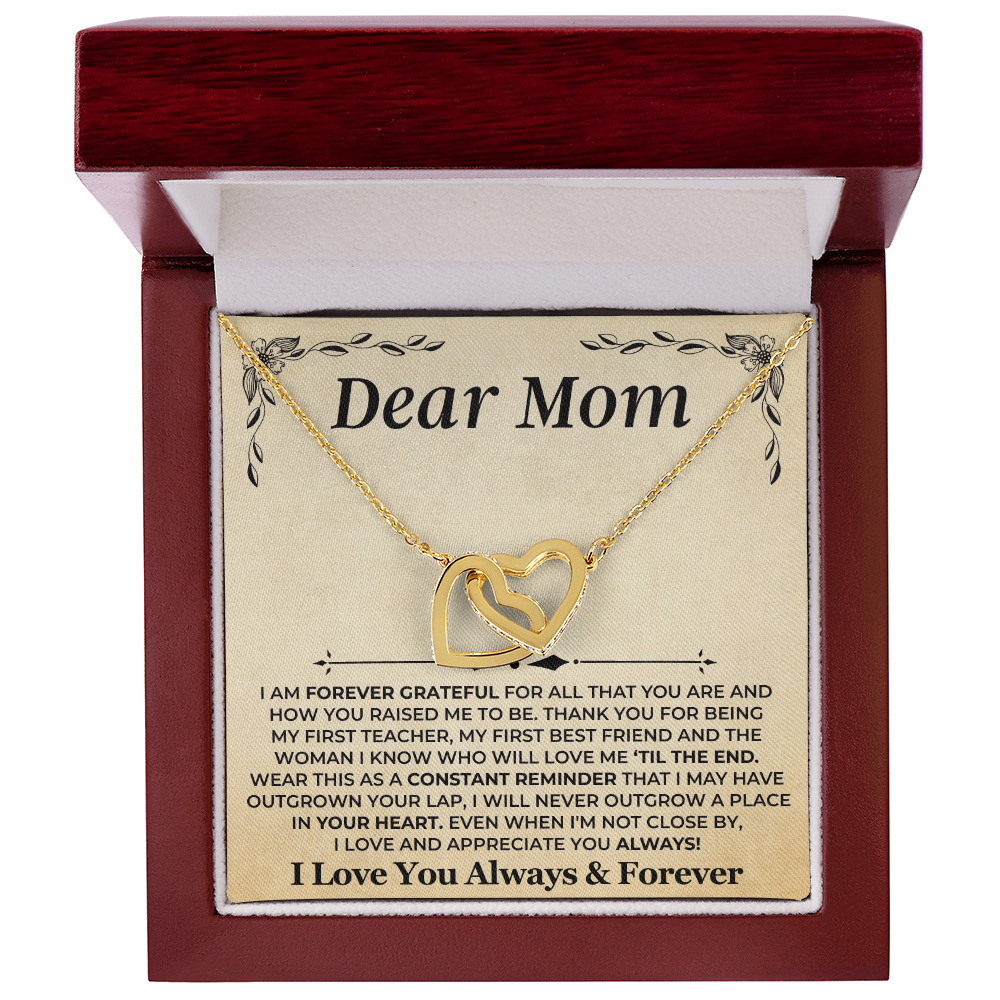 yellow-gold-interlocking-hearts-necklace-for-mom 